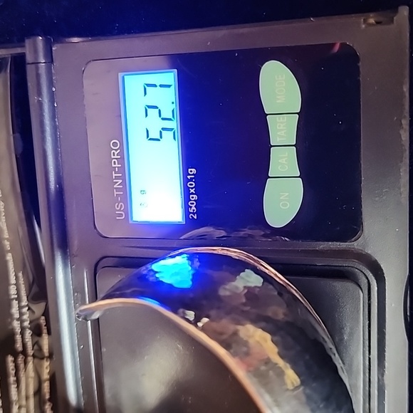 Silpada 925 Sterling Silver Hammered Look Cuff Bracelet - Picture 10 of 12